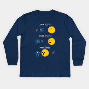 Eclipses Kids Long Sleeve T-Shirt